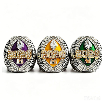 New Arrival 2026 Fantasy Football Championship Ring