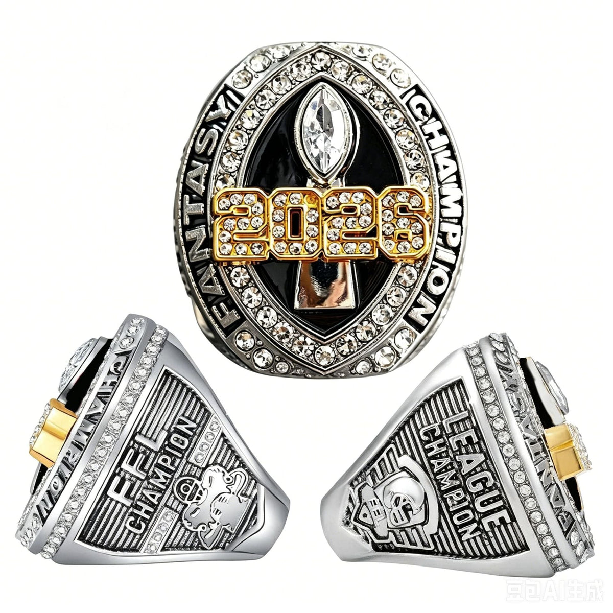 New Arrival 2026 Fantasy Football Championship Ring