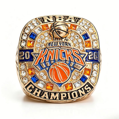 2026 New York Basketball Championship Ring Replica– Alloy Fan Collectible Gift