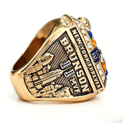 2026 New York Basketball Championship Ring Replica– Alloy Fan Collectible Gift