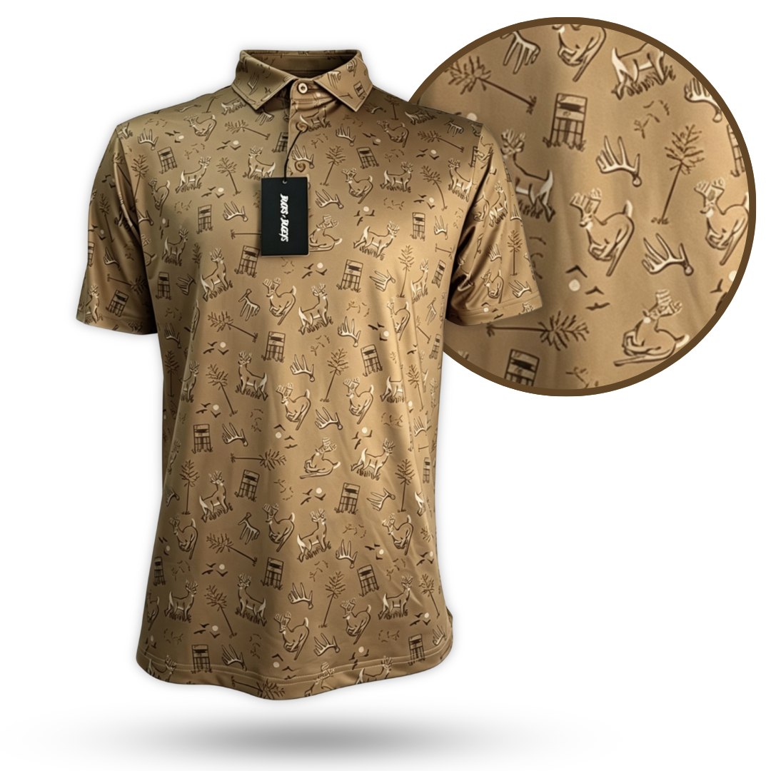 "Antler Club" Golf Polo