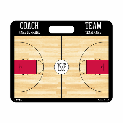 Custom High School Basketball Coaching Board 11.4 x 9.4 in (Magnetic)
