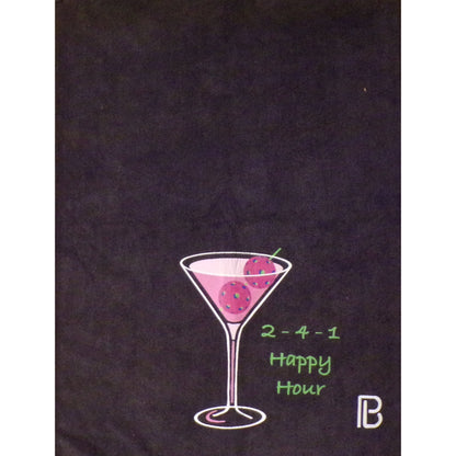 Pickleball Bella Martini 2-4-1 Pickleball Towel