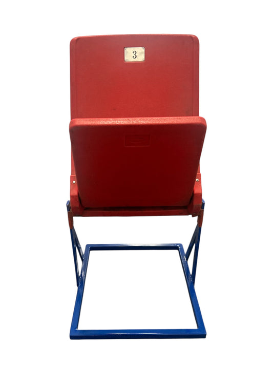 1980 Miracle on Ice Arena Authentic Single Seat and Metal Floor Base