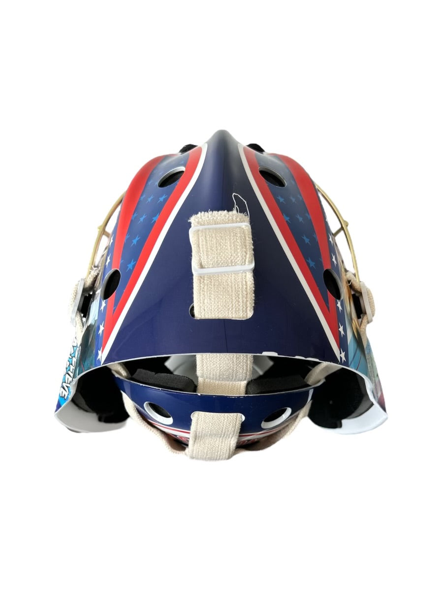 Jack O'Callahan USA Hockey Miracle on Ice 1980 Gold Full Size Goalie Mask