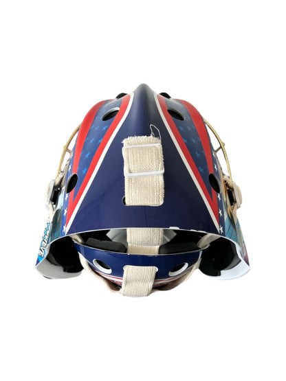 Jack O'Callahan USA Hockey Miracle on Ice 1980 Gold Full Size Goalie Mask