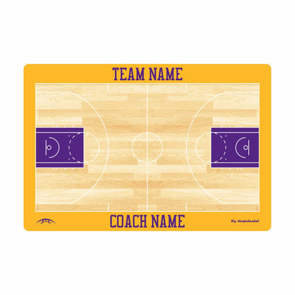 Custom NBA Basketball Coaching Board 15.7 x 10.6 in (Classic)
