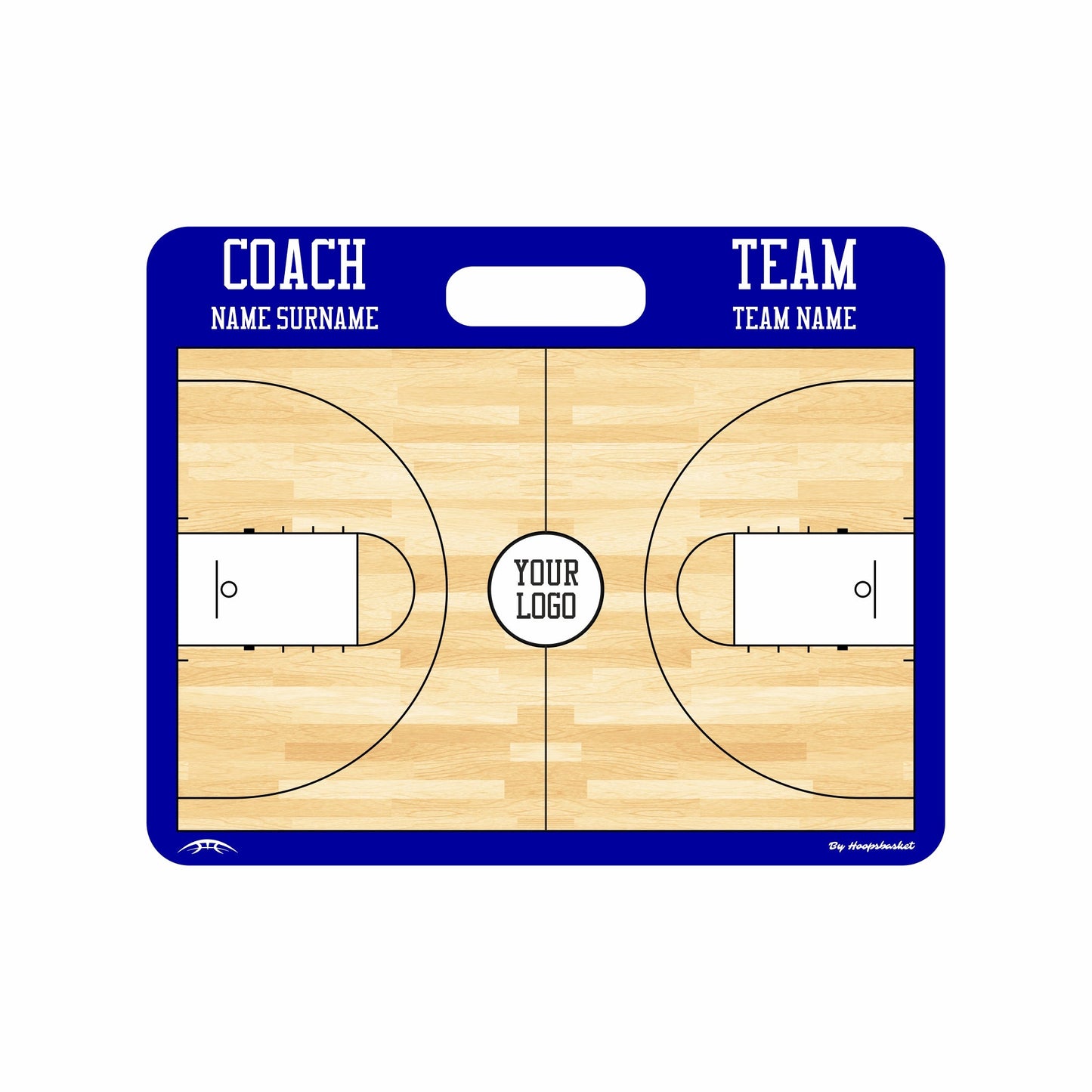 Custom Men's NCAA Basketball Coaching Board 11.4 x 9.4 in (Magnetic)