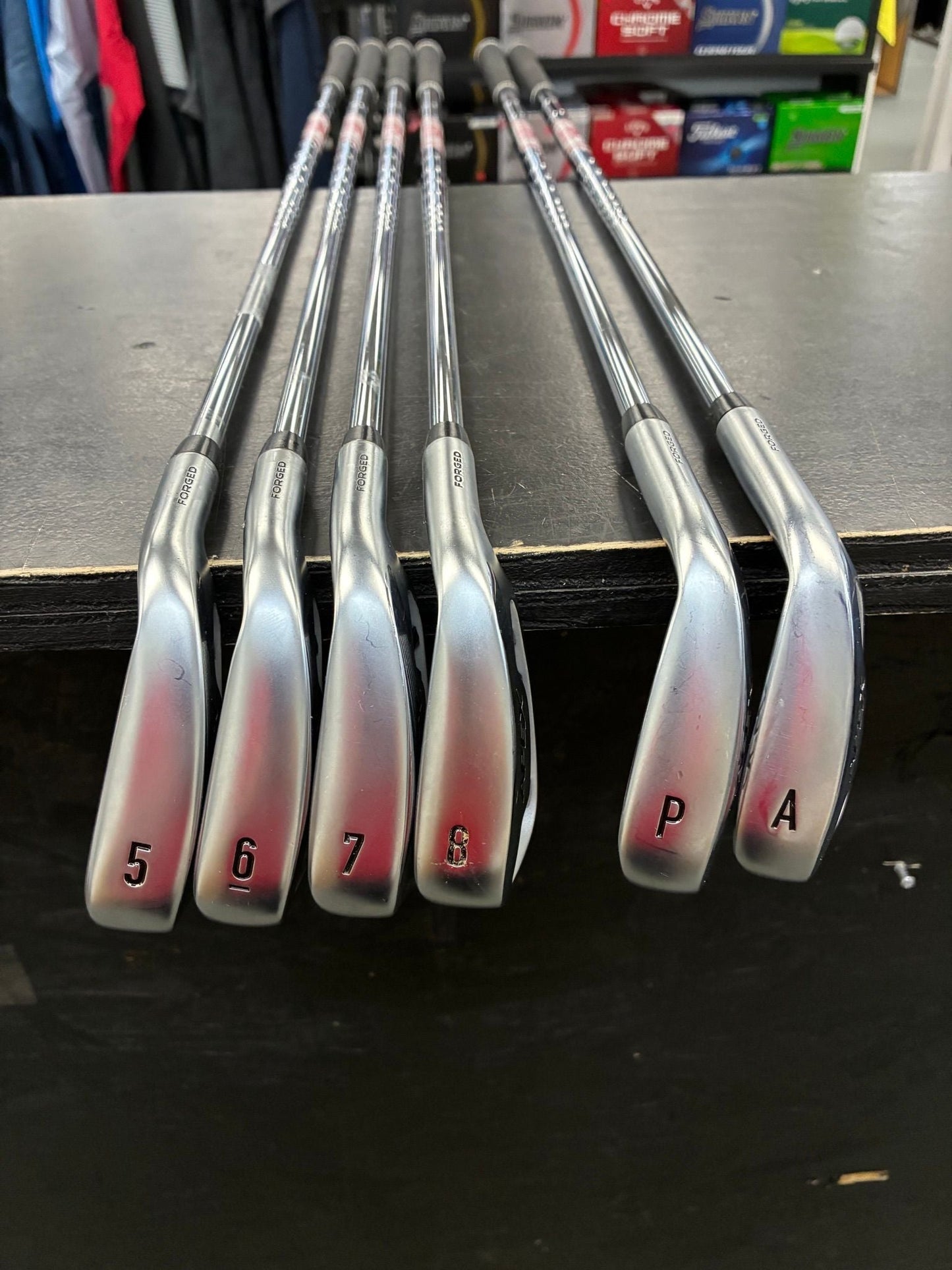 Callaway Apex 21 Iron Set Right Hand 5-8i, PW/AW Stiff Flex (Used)