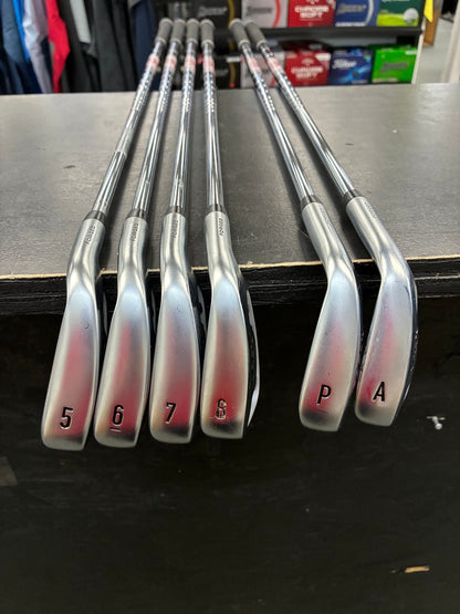 Callaway Apex 21 Iron Set Right Hand 5-8i, PW/AW Stiff Flex (Used)