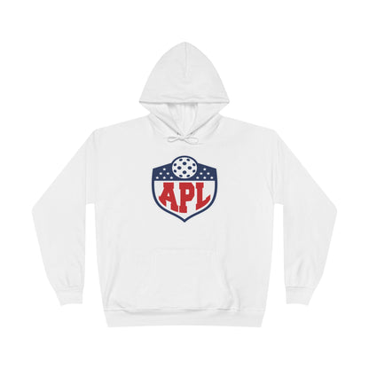 APL Pickleball Shield Hoodie — Retro Pickleball Pullover