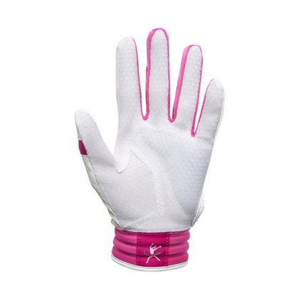 Mizuno Finch Youth Softball Padded Batting Gloves