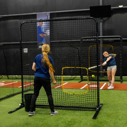 Web Flex Pro 7x7 Softball Pitching Screen | Ricochet-Free Protection | Lifetime Warranty