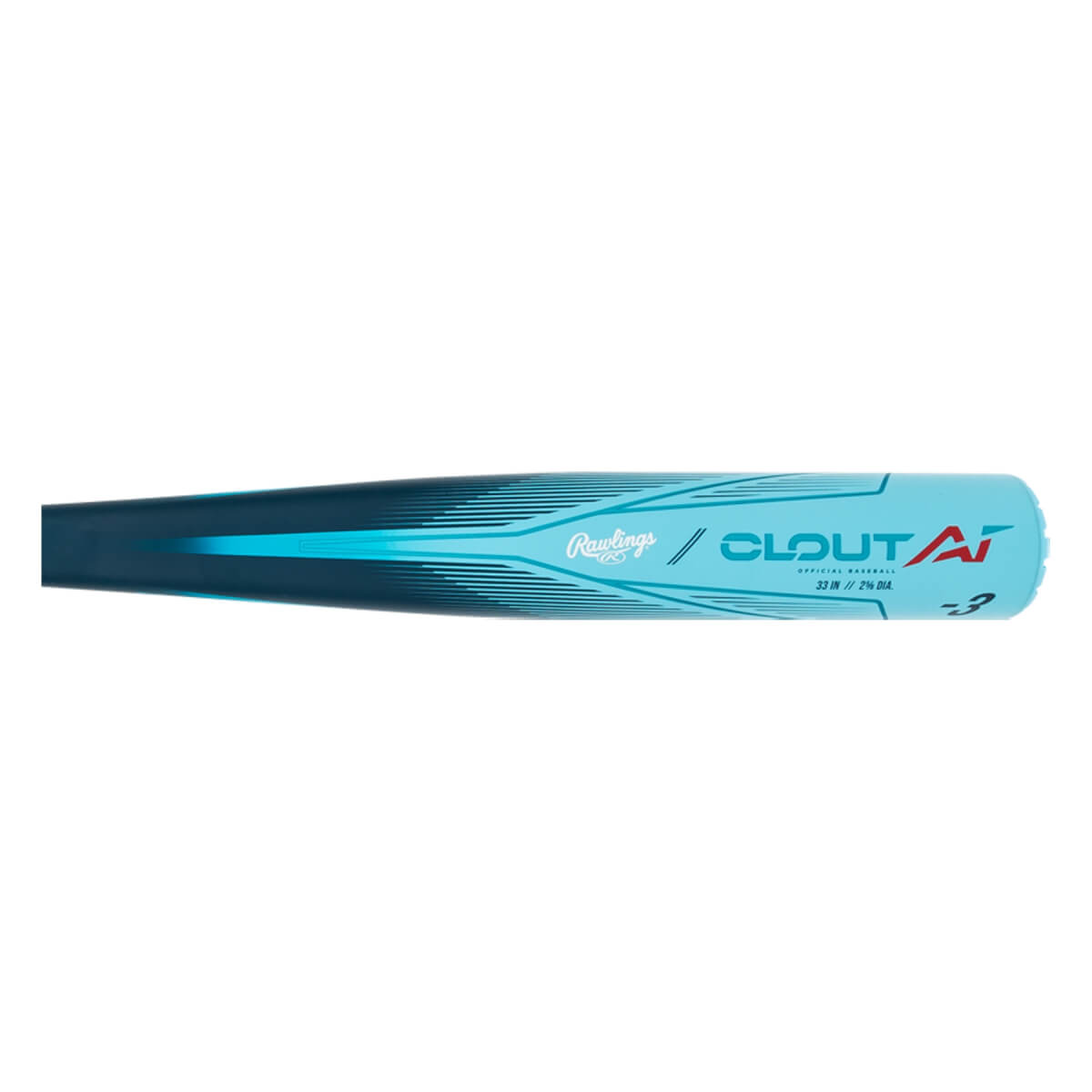 Rawlings 2024 Clout AI BBCOR Baseball Bat RBB4C3