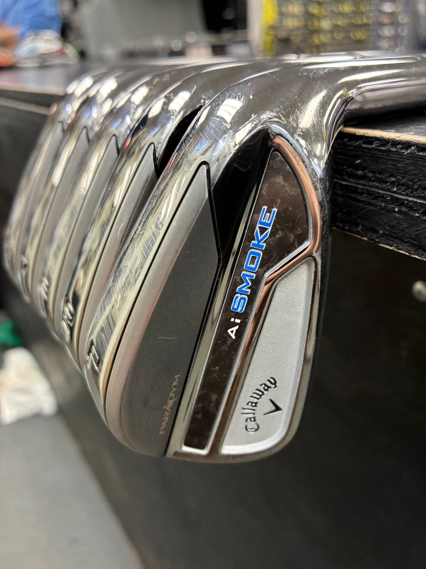 Callaway Paradym Ai Smoke Iron Set Right Hand 6-PW Regular Flex (Used)