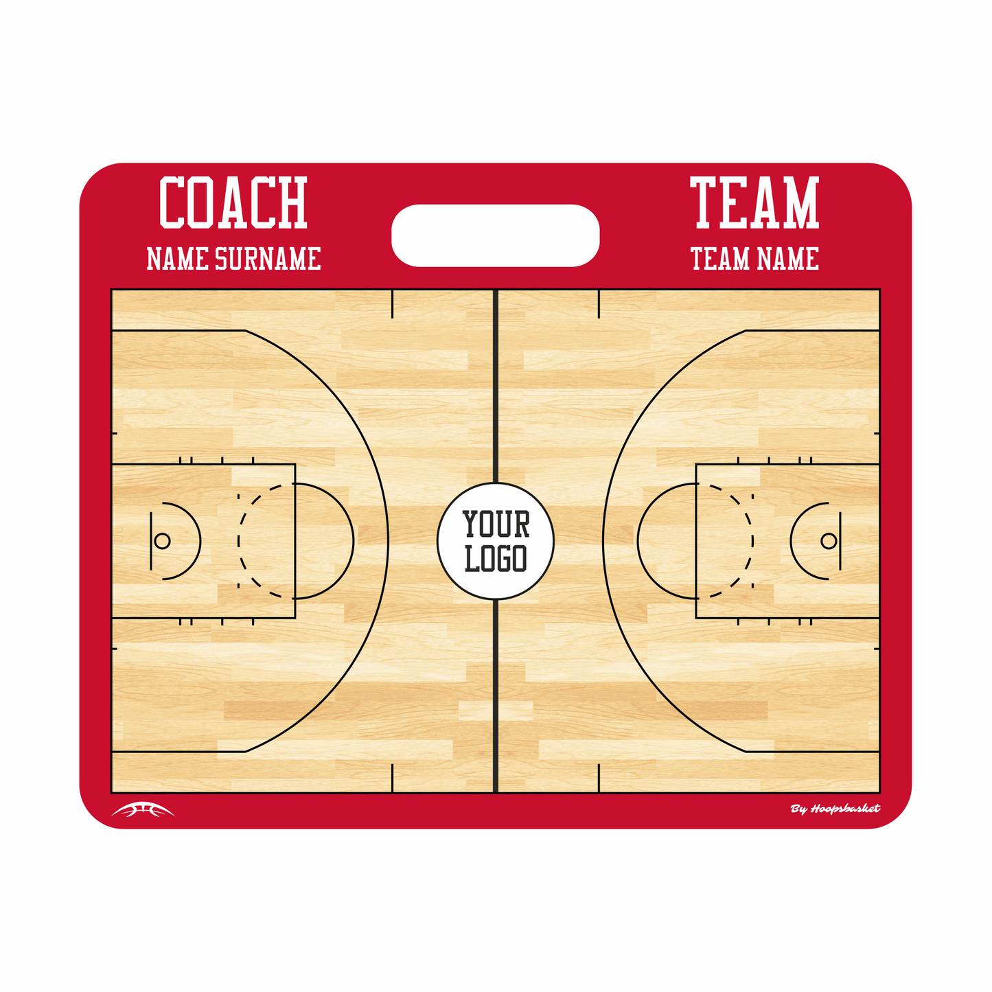 Custom WNBA Basketball Coaching Board 11.4 x 9.4 in (Magnetic)