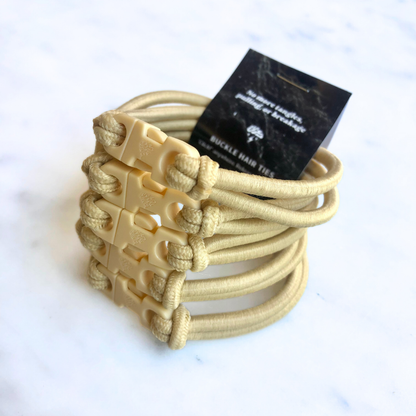 Buckle Hair Tie Elastics – Quick-Release, Snag-Free, Zero Tangles