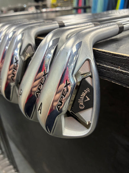 Callaway Apex 21 Iron Set Right Hand 5-8i, PW/AW Stiff Flex (Used)
