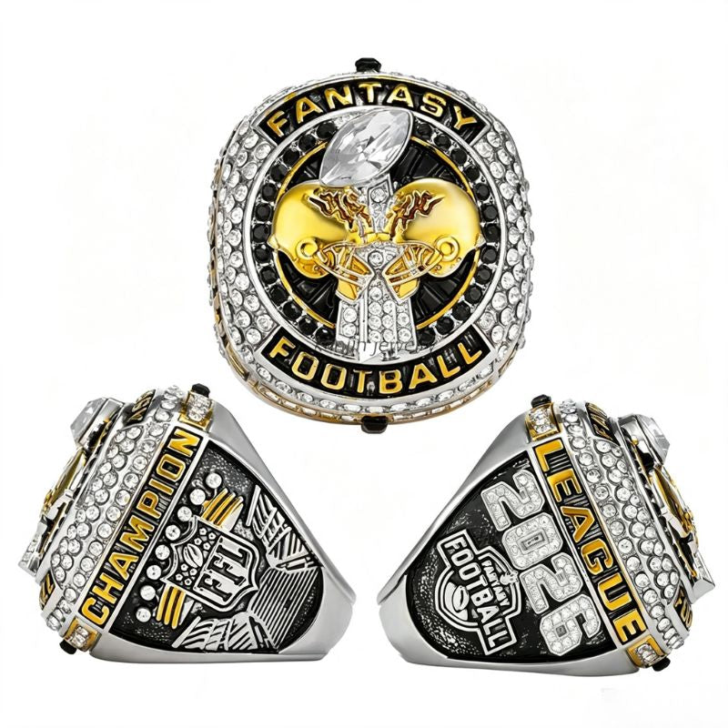2026 Fantasy Football Championship Ring- League Champion Replica Gift With Box
