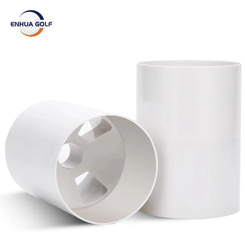 4'' White Plastic Golf Hole Cup