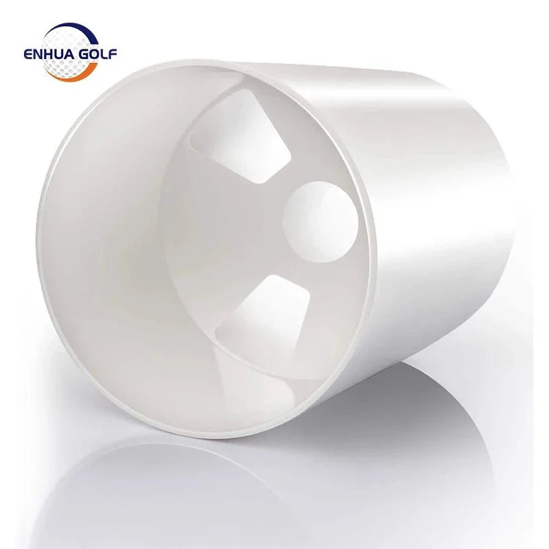 4'' White Plastic Golf Hole Cup