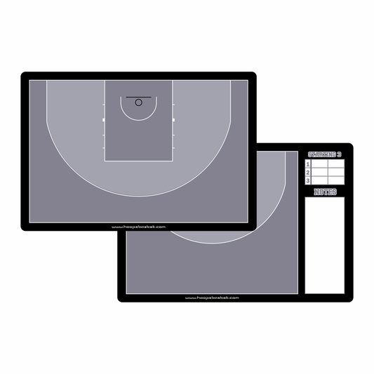 Custom 3x3 Basketball Coaching Board 15.7 x 10.6 in (Classic)