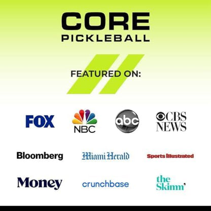 CORE Pickleball Balls for Professionals and All Levels of Play - Set of 4-50 Balls with 40 Holes - Durable & Seamless Design - Premium Outdoor Pickleball Balls, Polypropylene - USA Pickleball Approved