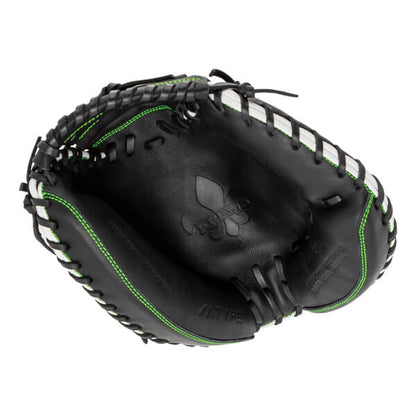 Marucci Krewe 32.50" Youth Baseball Catcher's Mitt: MFG3KR225C1-BK/NG