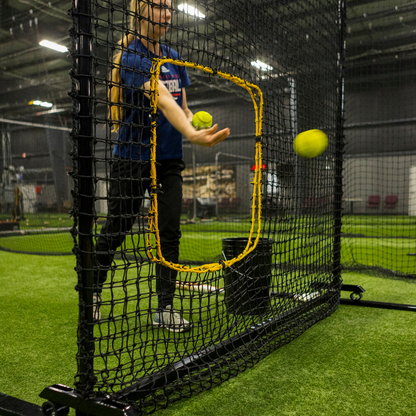 Web Flex Pro 7x7 Softball Pitching Screen | Ricochet-Free Protection | Lifetime Warranty