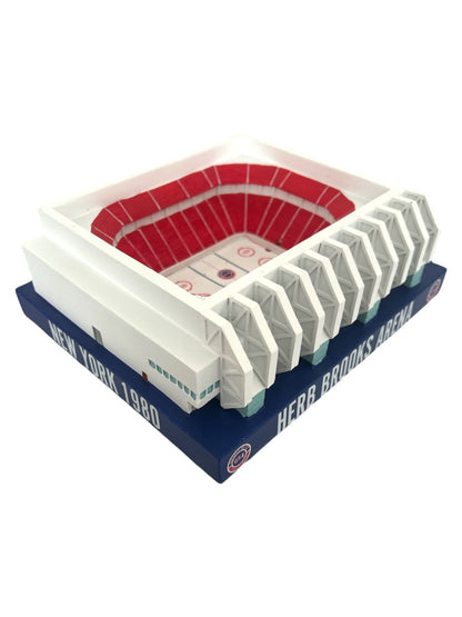 Jack O’callahan Signed 1980 Herb Brooks Arena Lake Placid - Miracle on Ice Scale Replica ceramic
