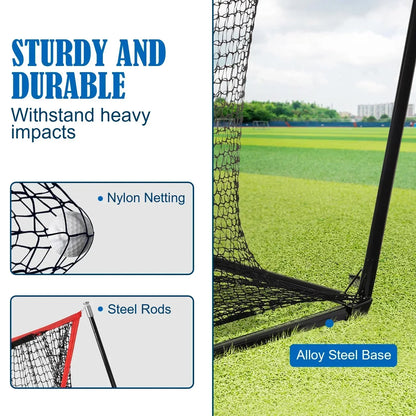 SwingRex Heavy Duty Golf Net for Real Golf Balls – Backyard Practice Net