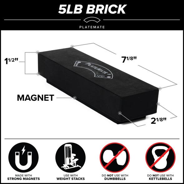 5 lb Brick PlateMate
