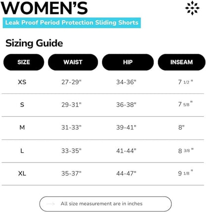 RIP-IT Period Protection Pro Softball Sliding Shorts