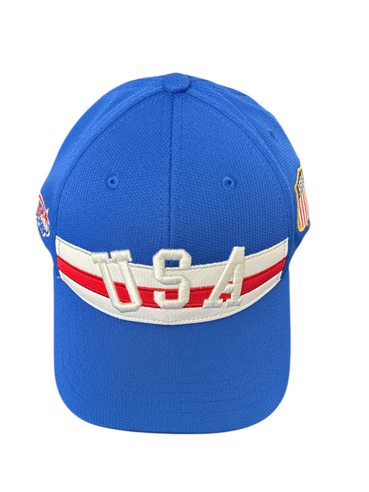 USA Hockey Officially Licensed Royal Hat