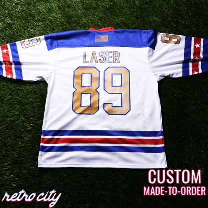 American Gladiators Lace-Up Hockey Sweater Jersey