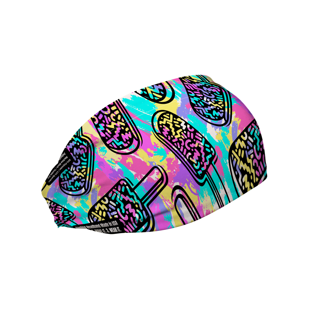 Cooling Headband: Ice Cream Pastel
