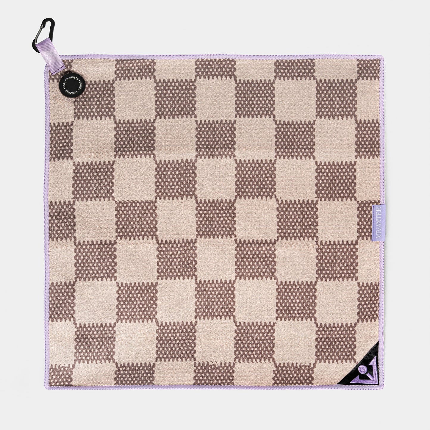 5th Ave Fabric | Checkered Magnetic Golf Towel