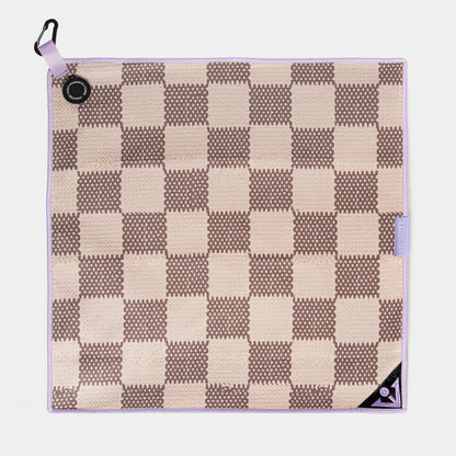 5th Ave Fabric | Checkered Magnetic Golf Towel