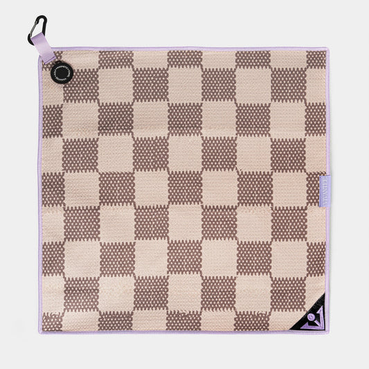 5th Ave Fabric | Checkered Magnetic Golf Towel