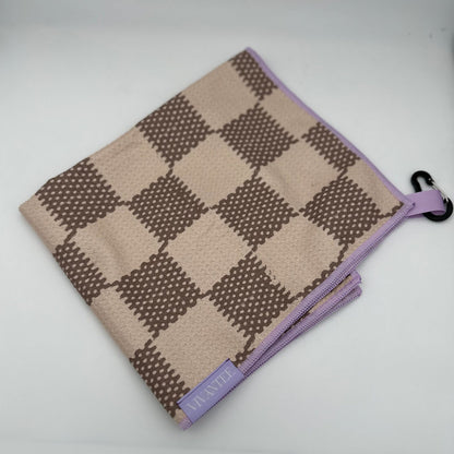 5th Ave Fabric | Checkered Magnetic Golf Towel