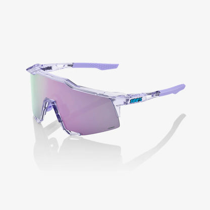 100% SPEEDCRAFT Performance Sunglasses - Polished Translucent Lavender / HiPER Lavender Mirror Lens