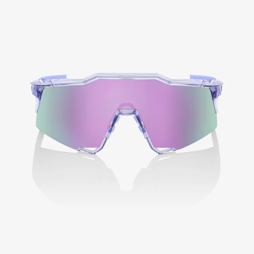 100% SPEEDCRAFT Performance Sunglasses - Polished Translucent Lavender / HiPER Lavender Mirror Lens