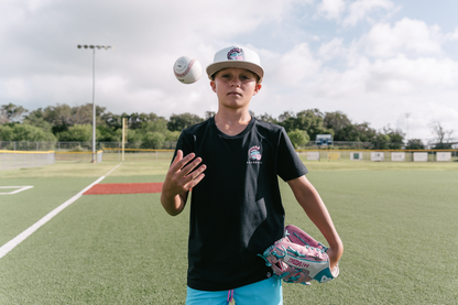 Doubles & Bubbles Youth Tee - Black V2