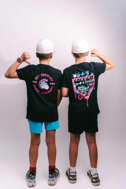 Turn Two Youth Tee - Black V2