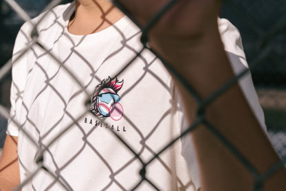 Doubles & Bubbles Youth Tee - Cream V2