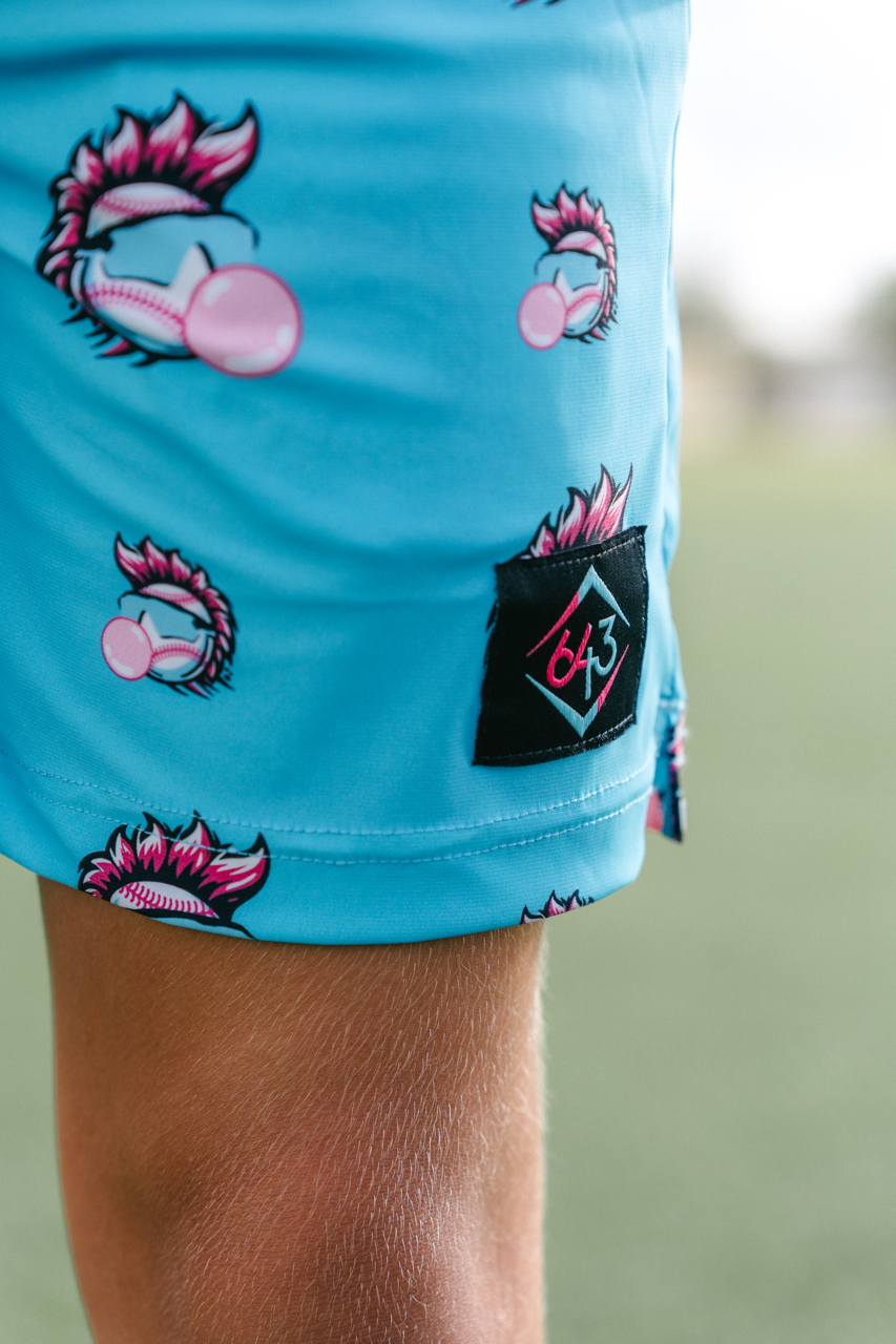 Gritty Youth Shorts - Teal V2