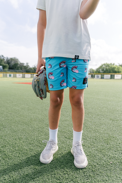 Gritty Youth Shorts - Teal V2