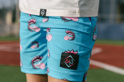 Gritty Youth Shorts - Teal V2