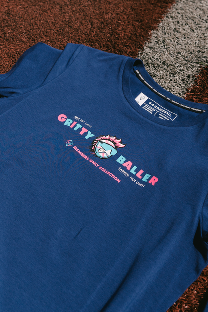 Members Only Youth Tee - Navy V2