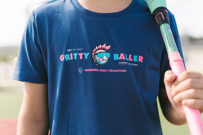 Members Only Youth Tee - Navy V2